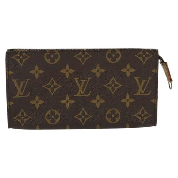 LOUIS VUITTON Monogram Bucket GM Accessory Pouch LV Auth th6063 - Picture 13 of 16